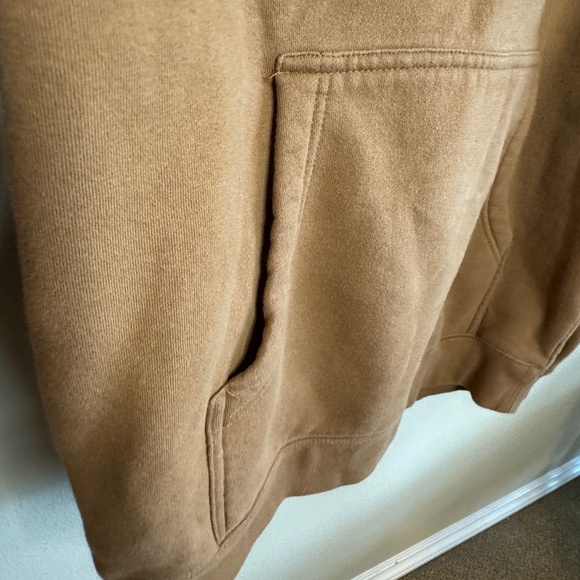 STLHD MEN'S YUBA RIVER SADDLE BROWN PREMIUM HOODIE SMALL - Picture 5 of 8